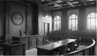 Traffic light against a cloudy sky