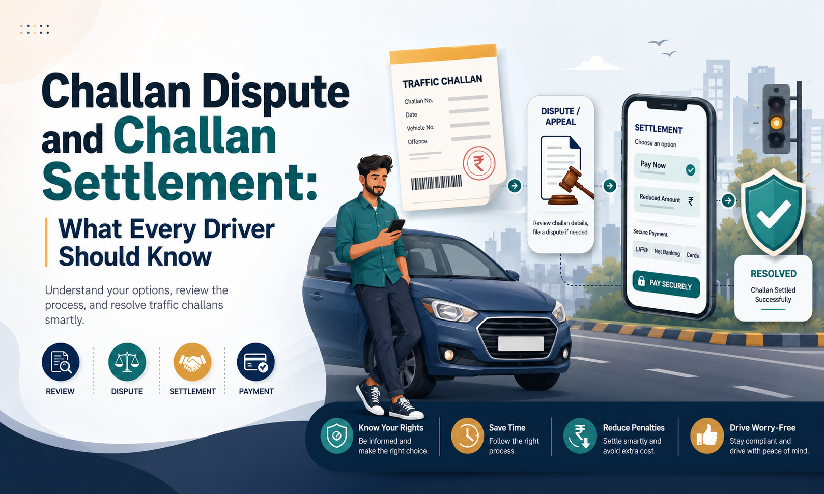 Challan Dispute and Challan Settlement: What Every Driver Should Know